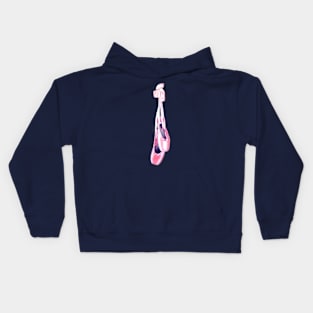 Ballet shoes Kids Hoodie